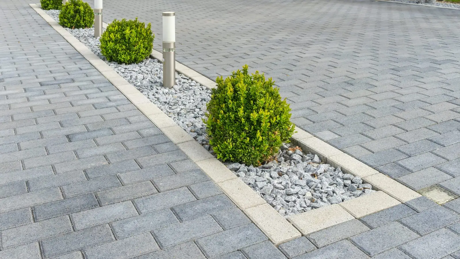 A block paved driveway laid by Bespoke Paving