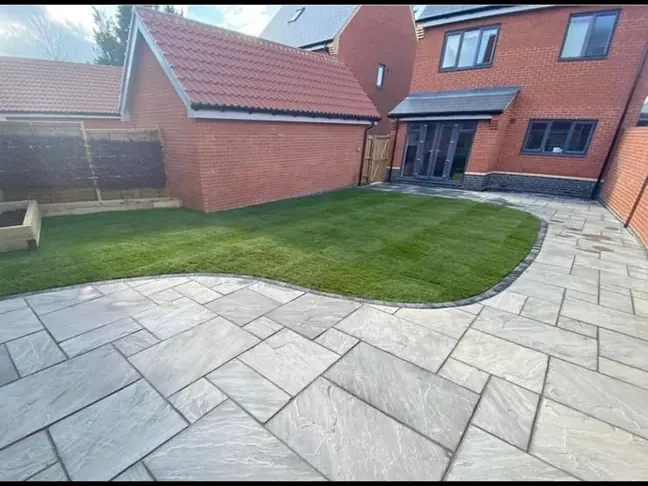 Landscaping carried out by Bespoke Paving
